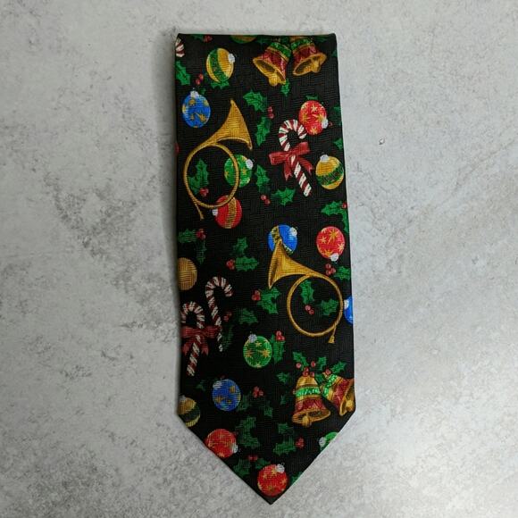 Addiction Holiday Silk Tie - FLAW - Picture 1 of 6